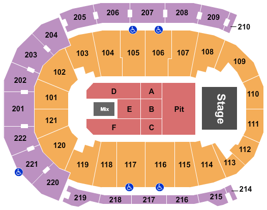 Ford Center Hardy Seating Chart